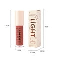 thumbnail image 3 of Lip Gloss Moisturizing Lip Balm Hydrating Glossy Lip Color Lightweight formula Long Lasting Moisture Smooth Texture Fade Lip Lines Natural Shine, 3 of 5