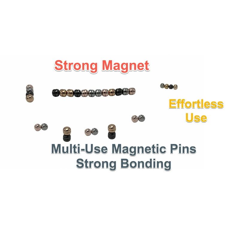 Hijab Magnetic Pins, No Snag Hijab Pins, Magnetic Buttons