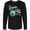 AB-Black, variant on Inktastic Ovarian Cancer Awareness My Grandma is a Fighter Long Sleeve T-Shirt