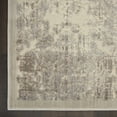 thumbnail image 4 of Nourison Graphic Illusions Damask Ivory 3'6" x 5'6" Area Rug, (4x6), 4 of 8
