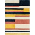 thumbnail image 2 of Well Woven Gigi Katniss Modern Kids Shag Moroccan Ivory Blue Thick 7'10" x 9'10" Area Rug, 2 of 7