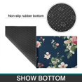 thumbnail image 6 of Pioneer Flower Floral Print Pattern Kitchen Rugs Sets Of 2,Anti Fatigue Kitchen Mat Rugs Non Slip Washable,Decorative Kitchen Floor Mats for Kitchen,Sink,Laundry,17"x30"+17"x47", 6 of 7