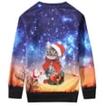 thumbnail image 2 of SSLR Big Boys' Funny Xmas Crewneck Ugly Christmas Sweatshirt Pullover, 2 of 8