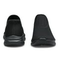 thumbnail image 5 of Unisex Slip-On Loafers Men Women Lightweight Fashion Walking Sneakers Black, 5 of 7