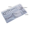 thumbnail image 4 of Peine Molde De Silicona 3 En 1 Peine Molde Peine Diy Molde De Silicona Artesanía A Mano Resina Epoxi Molde De Silicona Yuarrent CE006027-00, 4 of 6