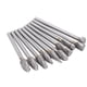 thumbnail image 5 of Brocas De Molienda, Juego De Fresas Rotativas Duraderas De Alta Eficiencia De 10 Piezas De Acero De Tungsteno De Carburo Con Vástago Estándar Para Limpieza De Cicatriz De, 5 of 7