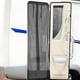 thumbnail image 5 of Puerta mosquitera magnética de 29 x 80 pulgadas, puerta estrecha, para autocaravanas, importación/exportación, para acampar, transpirable, parasol, cortina plegable de malla fina para caravanas, remol, 5 of 6