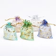 thumbnail image 2 of Bolsas de Organza con cordón, embalaje de joyería, boda, tul, dulces, 50 Uds., 2 of 4
