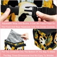 thumbnail image 4 of Panda Sunflower Foldable Car Trash Can with Lid, Leak-Proof, and Hanging Storage Bag - Car Trash Bin, Trash Can for Car, Car Garbage Can, 4 of 6