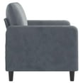 thumbnail image 7 of vidaXL Sofa Chair Upholstered Single Sofa Armchair for Living Room Velvet, 7 of 7