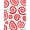 Red, Pattern 2, variant on ODIKA 2x3 Machine Washable Non-Slip Area Rug, Festive Gingerbread Village Latch Hook Kit DIY Holiday High Traffic Rug, Pink, 647048