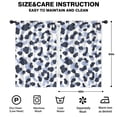 thumbnail image 2 of Blackout Kids Curtains,Blue and Dark Blue Leopard Pattern Childrens Insulated Curtains Set Of 2,Bedroom Essentials,Toddler Room Decor 42"x63", 2 of 5