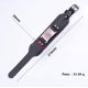 thumbnail image 3 of Pulsera de de cuero Lobo Vikingo Fenrir - Pulsera vikinga ajustable para Hombre Mujer Novio Pareja Enamorado. Amuleto Nórdico - Negro MADIOLA Cuero Anchas, 3 of 6