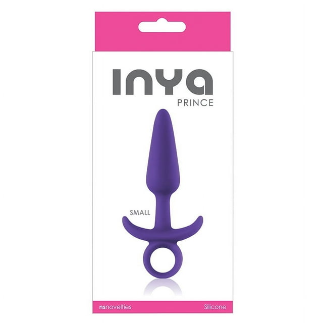 Inya Prince Silicone Anal Plug, Small, Purple