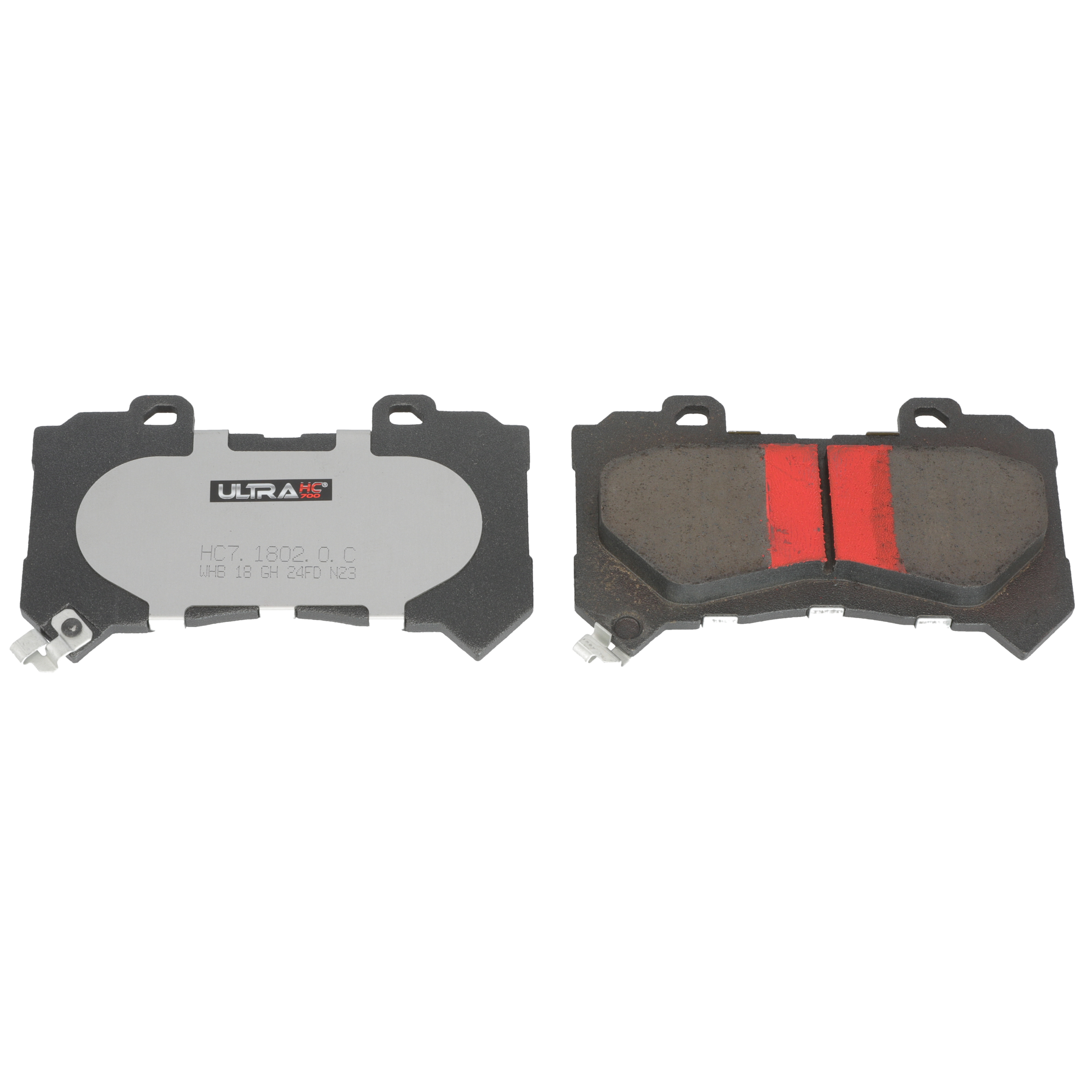 UltraHC 700 Brake Pad Set, Front HC7.1802.0.C, Chevrolet Colorado 2020-2015
