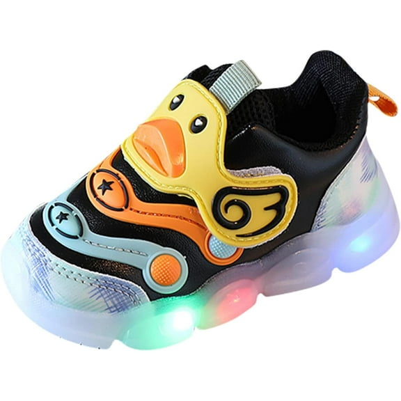 Sneakers with Flashing Lights for Kids | Boys & Girls Lightweight Mesh Breathable Running Shoes | Toddler Athletic Shoes