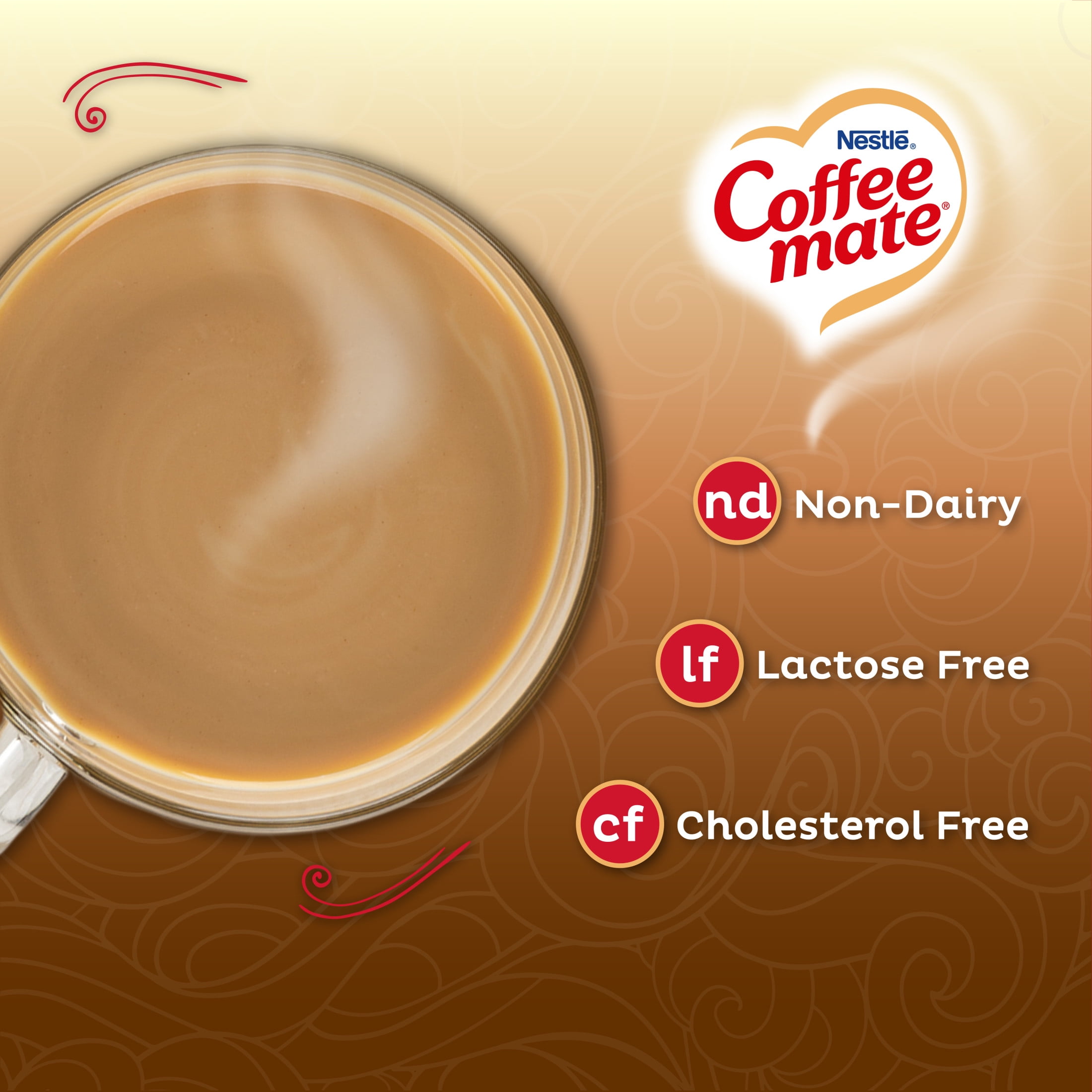(4 pack) Nestle Coffee Mate, The Original Liquid Coffee Creamer Singles, 9 fl oz, 24 Count