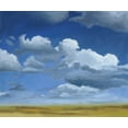 thumbnail image 2 of Meagher, Megan 14x12 White Modern Wood Framed Museum Art Print Titled - Big Sky I, 2 of 4