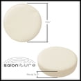 thumbnail image 7 of Saloniture 2-Pack Round Stool Seat Cover, 15-1/2 Inch Waterproof Slipcover for Swivel Chair or Barstool - Cream, 7 of 7