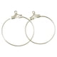 thumbnail image 2 of 40 Piezas Aros de Abalorios Pendiente Gancho Cadenas Conectores Joyería Artesanía Hallazgos Oro + Plata Joyería de Mujer, 2 of 9