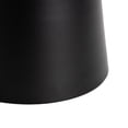 thumbnail image 5 of DecMode 15" x 19" Black Metal Accent Table with Bell Shaped Base, 1-Piece, 5 of 15