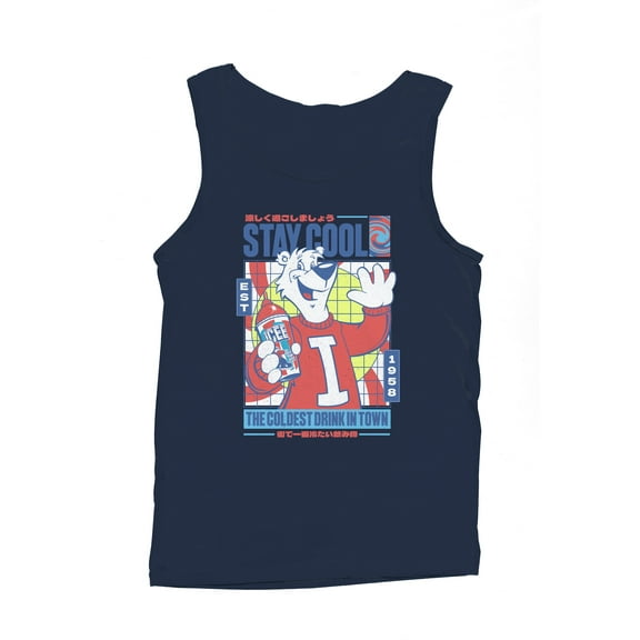 Officially Licensed Icee Stay Cool Polar Refreshment Men's Tank Top