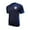Navy 101, variant on Icon Sports USMNT U.S. Soccer Federation Adult Soccer T-Shirt Game Day Poly Shirt, Crossover White, Small