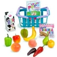 thumbnail image 2 of Sophia's 14 Piece Grocery Basket Food Set for 18'' Dolls, Multicolor, 2 of 4