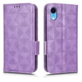 thumbnail image 2 of Dteck Wallet Case Compatible with iPhone XR,PU Leather +TPU With Shockproof Kickstand Crad Slot Strap Case for iPhone XR 6.1 inch,Purple, 2 of 6