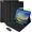 Black, variant on Keyboard Case with Mouse for iPad Air 13 inch M4 M3 M2 2026 2025 2024 / iPad Pro 12.9 inch 6th 5th 4th 3rd Generation 2022 2021 2020 2018 - Wireless Detachable Keyboard- Pencil Holder