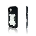 thumbnail image 2 of For iPhone 17 Case, 3D Cute Bear Design Phone Case, Stylish and Protective Cover Compatible with Precise Cutouts, Shock-Absorbing and Anti-Slip Silicone Shell,  White/Black/Brown, 2 of 8