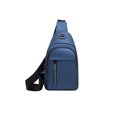 thumbnail image 2 of Mochila Tipo Bandolera - Bolsa de Pecho para Viaje y Senderismo en Tela Oxford con Puerto de Carga USB, Bolsillo Frontal, Paquete de Hombro Cruzado Multicapa, Ligera y Unisex para Exteriores., 2 of 8