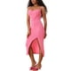 thumbnail image 4 of INSPIRE CHIC Drape Cowl Neck para Mujeres Sin Mangas Cami Bodycon Con Abertura Espalda Midi Vestido Rosa XL, 4 of 6