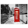 thumbnail image 2 of Cabine Téléphonique Red London - Impression sur Toile, 2 of 3