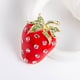 thumbnail image 5 of Broche con forma de fresa y fruta a la moda, alfileres de joyería, bolso para mujer, accesorios para bufandas, 5 of 6
