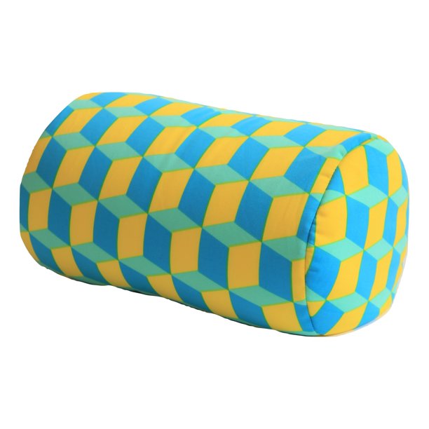 Bookisbunny Micro Bead Roll Chair Car Cushion Neck Head Soft Back