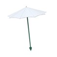 thumbnail image 3 of davian Parasol pour Plantes d'Extérieur, Pare-Soleil pour Fleurs, Portable, Résistant aux Intempéries, Polyvalent, Parasol d'Ombre pour Plates-Bandes, Blanc, 3 of 8