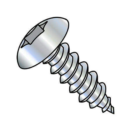 

1/4-14X2 Six Lobe Full Contour Truss Self Tapping Screw Type AB Full Thread Zinc (Pack Qty 900) BC-1432ABTT