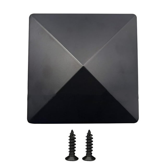 4/1pcs Durable 4x4 Inch Plastic Fence Post Cap For Outdoor Wooden Fence Easy Installation Protects From Weather Damage