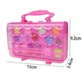 thumbnail image 1 of Juego De Maquillaje Soluble En Agua Para Niñas, Bolso De Mano Para Niños, Bolsa De Cosméticos Para Juego De Imitación, Herramientas De Maquillaje De Belleza, Pintalabios, Esmalte De Uñas matsuzay FN003147-00, 1 of 6