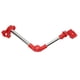 thumbnail image 4 of Soporte para sombrilla de bicicleta de acero inoxidable giratorio de 360° apto para cochecitos de bebé, color rojo, para dar sombra al aire libre, 4 of 8