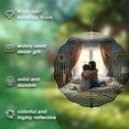 thumbnail image 3 of 3D Metal Hanging Wind Spinners - Unique Design Wind Chimes for Yard & Garden Decor Create a Dreamlike Atmosphere, 3 of 6