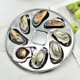 thumbnail image 2 of Stainless steel oyster tray 2-piece set. Kitchenware for serving seafood, durable and easy to clean., 2 of 3