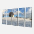 thumbnail image 2 of Paysage d'Hiver avec Chapelle - Impression sur Toile, 2 of 3
