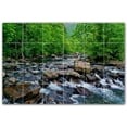 thumbnail image 1 of Picture-Tiles.com: River Ceramic Tile Wall Mural WAL500902-64XL. 72"W x 48"H using (24) 12" x 12" Ceramic Tiles-Satin Finish, 1 of 3