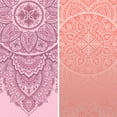 thumbnail image 7 of Oriental Furniture 6 ft. Tall Double Sided Pink Mandalas Canvas Room Divider, 7 of 7