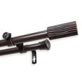 thumbnail image 5 of InStyleDesign  Elm Adjustable Black Double Curtain Rod Antique Brass 120 to 170 inch Brass Finish, Antique, 5 of 5
