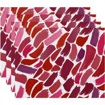 Simply Daisy Wenstry Geometric Print Placemat, Set of 4