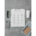 thumbnail image 3 of Zodiac Smiley Signs - Astrological Horoscope Emoji Men's T-shirt, 3 of 4