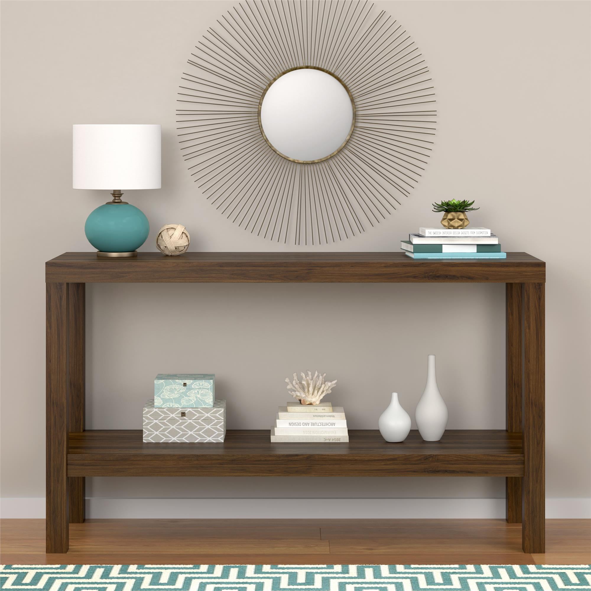 Ms Parsons Tv Stand With Mainstays Console Table Bundle